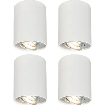 IP kamera Sada 4 bílých otočných a naklápěcích reflektorů - Rondoo up