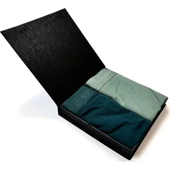 Luxusní bambusové boxerky Bamboo basics Rico 2pack deep teal-malachit velikost XXL-58/60