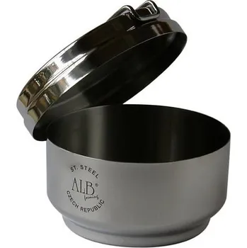 Kempingové nádobí Ešus dvoudílný nerezový