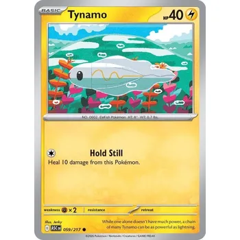 Společenská hra Pokémon ASC 059/217 Tynamo - Ascended Heroes Stav: Near Mint, Verze: NORMAL