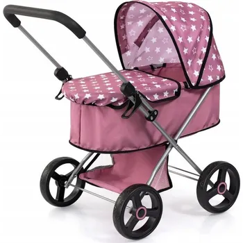 Kočárek pro panenku Bayer Design 14976AA Kočárek pro panenky, kombinovaný kočárek, integrovaný košík, skládací, tak