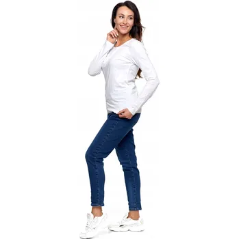 Dámská košile Dámská halenka Bavlna Dlouhý rukáv Hladká MORAJ M