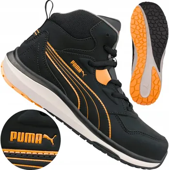 Pracovní obuv Dámské pracovní boty BOZP S3 s tlumením Puma Stepper S3S 63.294.0 - 39
