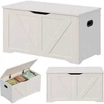 Úložný box Úložný box Rebiko 80 x 40 x 46 cm, 150 l, bílý