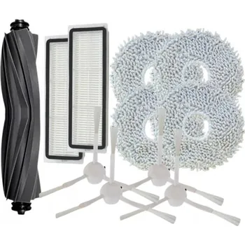 Sada příslušenství pro robotický vysavač HEPA filtry, kartáč, mopy k vysavači XIAOMI Mi Robot Vacuum X20 Plus White a kartáčky, sada 11ks