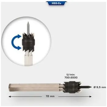 Nářadí pro automobil Brilliant Tools BT516001 Vrtací fréza na bodové svary