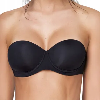 Dámské spodní prádlo Podprsenka Samodržící s Kosticemi Lehká Pohodlná SIELEI Černá 90B