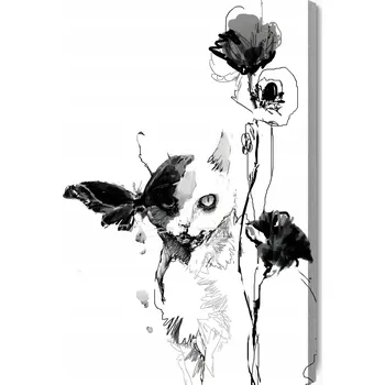 Obraz Nový Obraz na plátně Abstrakce Botanická Minimalistický Moderní Styl