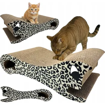 KARTONOVÉ MDF PELÍŠEK STOUPKY PRO KOČKY KOČKY KARTONOVÝ VLNĚNÝ POSTEL