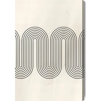 Obraz Nový Obraz na plátně Abstrakce Geometrická Minimalistická Bauhaus Loft 1