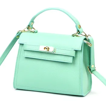 Kabelka Dámská kabelka Luka 19-17 MN DOLLARO mátová + doprava zdarma