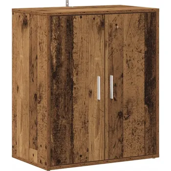 Botník 60 x 35 x 70 cm, barva staré dřevo, 5 polic