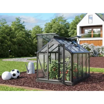 Skleník mini skleník VITAVIA MERLIN PC 4 mm černý (2853)