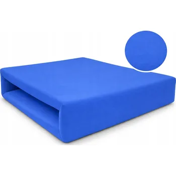 Prostěradlo Prostěradlo s gumou Jersey 180x200 Chrpa Premium Produkt Polský