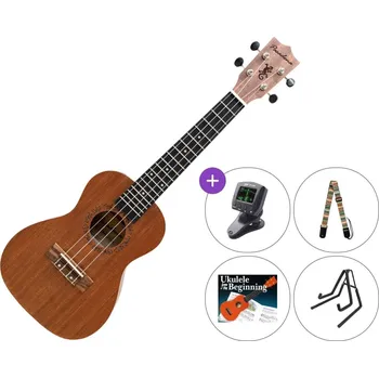 Ukulele Pasadena SU024BG Concert SET Natural Koncertní ukulele