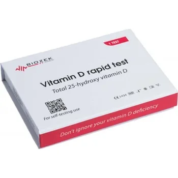 Diagnostický test Biozek Vitamin D Selftest - domácí test na určení hladiny vitamínu D v těle