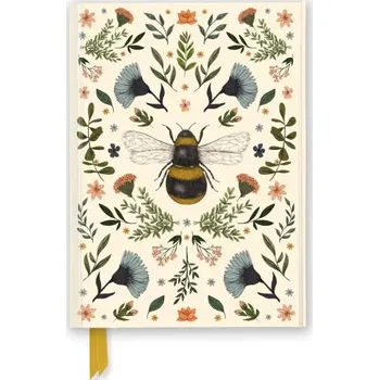 Zápisník Flame Tree - Jade Mosinski: Botanical Bee (Foiled Journal)