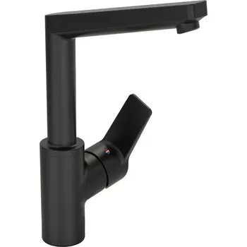 Hansa Twist Baterie umyvadlová vysoká, černá mat