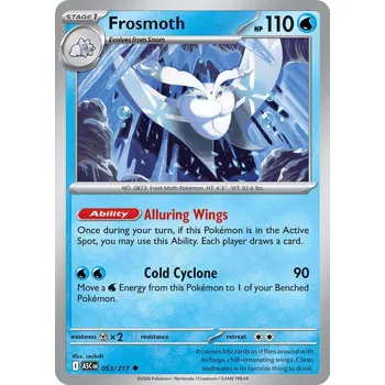 Karetní hra Pokémon ASC 053/217 Frosmoth - Ascended Heroes Stav: Near Mint, Verze: NORMAL