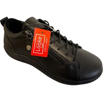 Dámské polobotky LOOKE dámská obuv s barefoot prvky L1352_24 FABIOLA černá Velikost: 39