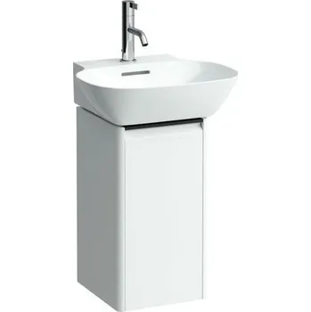 Koupelnový nábytek Laufen Base Skříňka pod umyvadlo 27,7 cm, závěsy vpravo, bílá matná H4030141102601