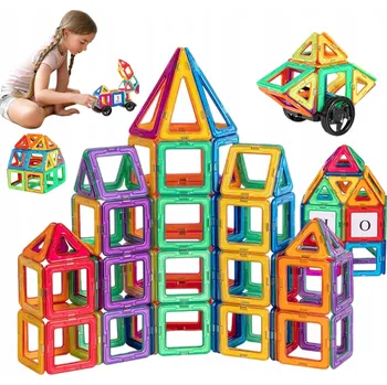 ostatní stavebnice STAVEBNICE STAVEBNICE, EDUKAČNÍ HRAČKY, PUZZLE - 180 DÍLKŮ