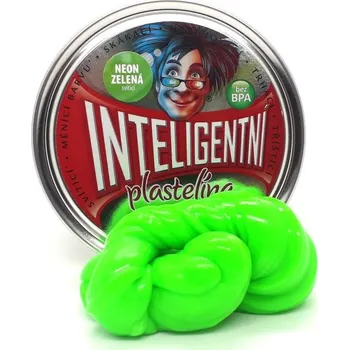 Modelovací hmota Intelingentní plastelína - Neon zelená