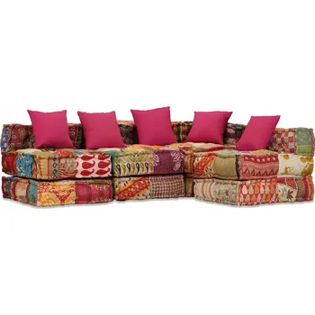 Pohovka Modulární pohovka-puf 200x132x58 cm, různobarevná