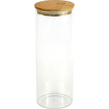 Dóza na potraviny Skleněná nádoba zavařovací sklenice o objemu 1500 ml na potraviny koření