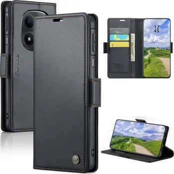 Pouzdro na mobilní telefon Flipové pouzdro Caseme pro Xiaomi Redmi Note 15 Pro 5G černé