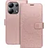 Pouzdro na mobilní telefon Forcell Mezzo Book pro Xiaomi Redmi Note 13 4G, Mandala Rose Gold