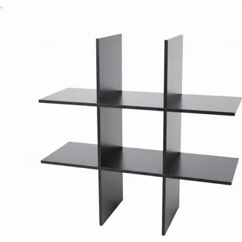 police AKCE Nástěnná police SHELVIX 55 cm černá II. jakost