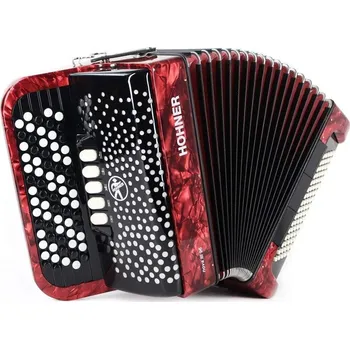 Hudební nástroj Hohner Nova III 96 B-stepped červený