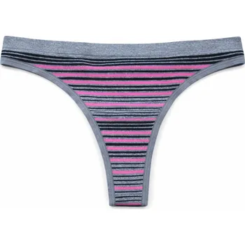 Kalhotky xcena Tanga dámské proužek Velikost: L/XL