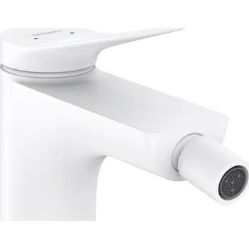 Vodovodní baterie Hansgrohe Vivenis Baterie bidetová páková s táhlem, bílá mat 75200700