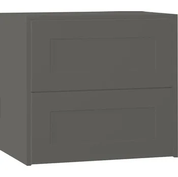 Koupelnový nábytek EBS Lana Skříňka umyvadlová s deskou 63,2 cm, šedá matná, LANA60SM