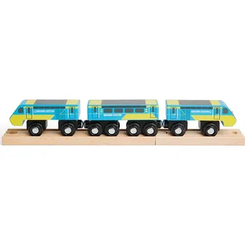 Vláček a vláčkodráha Bigjigs Rail Vlak Intercity 125