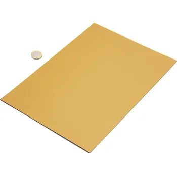 Zlatá magnetická fólie, metalická A3