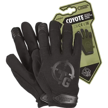 Ochranné vybavení na lov a střelbu Reis Tactical RTC COYOTE rukavice black S-XL