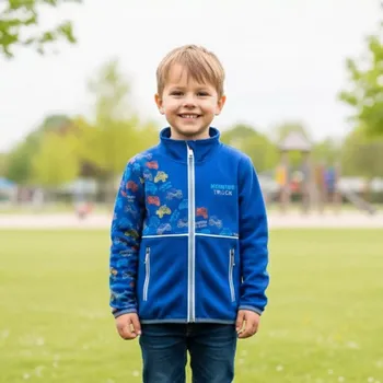 Chlapecká mikina Chlapecká sportovní mikina Kugo FM5328 modrá