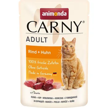 Animonda Carny Pouch Adult hovězí/kuřecí