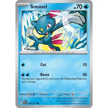 Karetní hra Pokémon ASC 044/217 Sneasel - Ascended Heroes Stav: Near Mint, Verze: NORMAL
