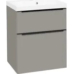 EBS Dream Skříňka s umyvadlem 61 cm, šedá mat