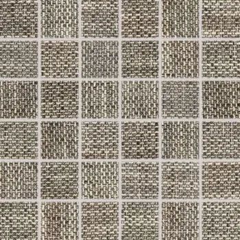 Obklad Rako Next mozaika 4,8x4,8 hnědá