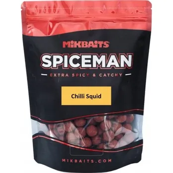 Boilies MikBaits Spiceman Chilli Squid Boilies 24 mm 1 kg