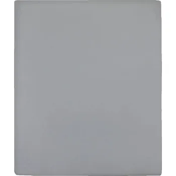 Prostěradlo Prostěradlo z bavlněného žerzeje, šedé, 160 x 200 cm