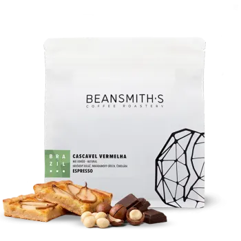 Káva Výberová káva Brazílie CASCAVEL VERMELHA 250g od Beansmith.s