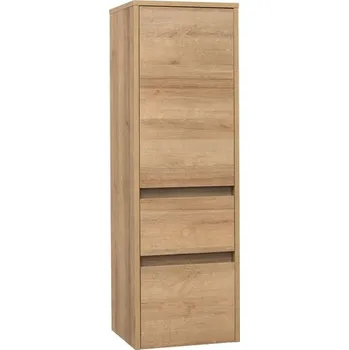 Koupelnový nábytek EBS Duomo Skříňka vysoká 40 cm, pravá, dub Riviera