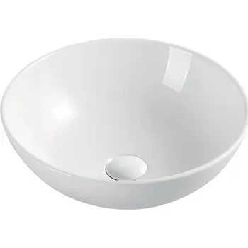 EBS Urban Umyvadlo na desku, průměr 40 cm, bílá