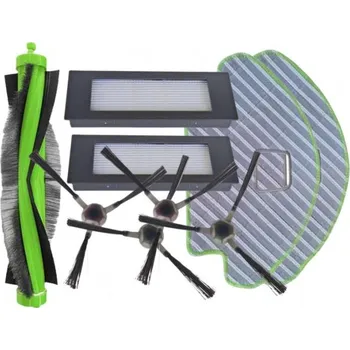 Sada příslušenství pro robotický vysavač HEPA filtry a kartáče pro iROBOT Roomba Serie 111 Combo a mopy, sada 9ks